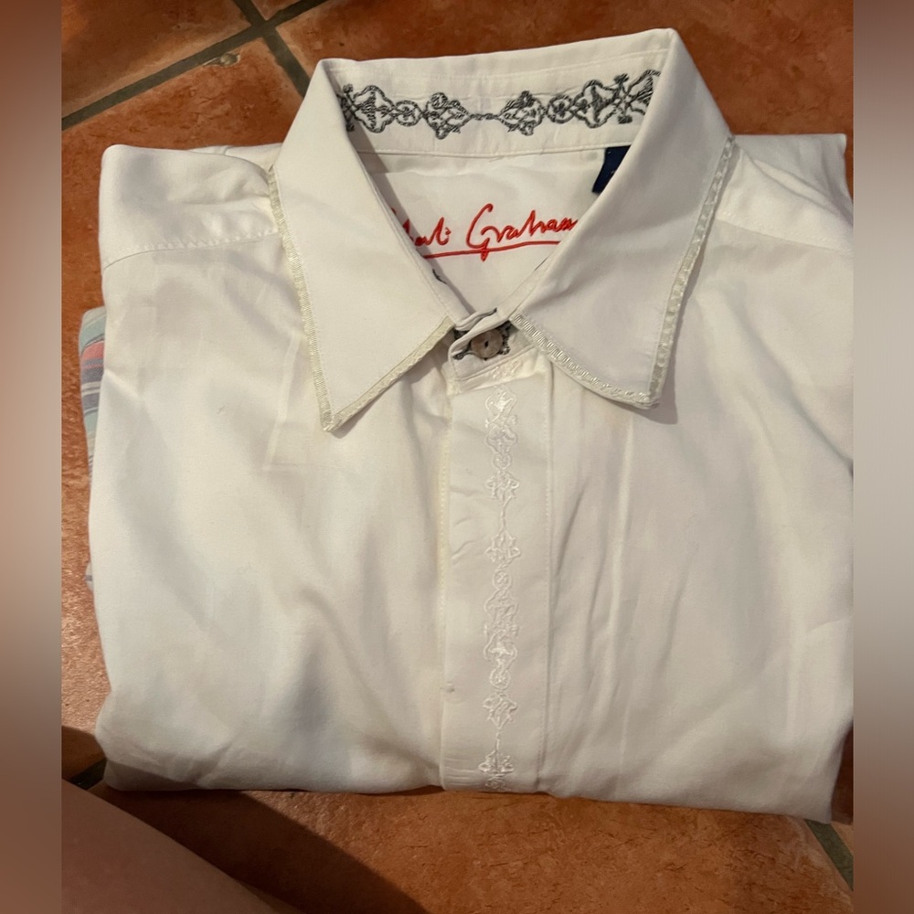 Robert Graham long sleeved dress shirt